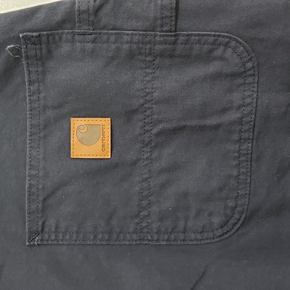 NWOT CARHARTT PANTS  Loose Original Fit Navy 42 X 32 - Picture 2 of 5